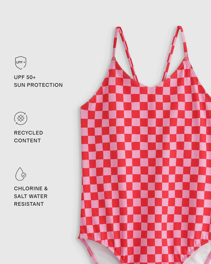 One-Piece Swimsuit - 6 / Waves