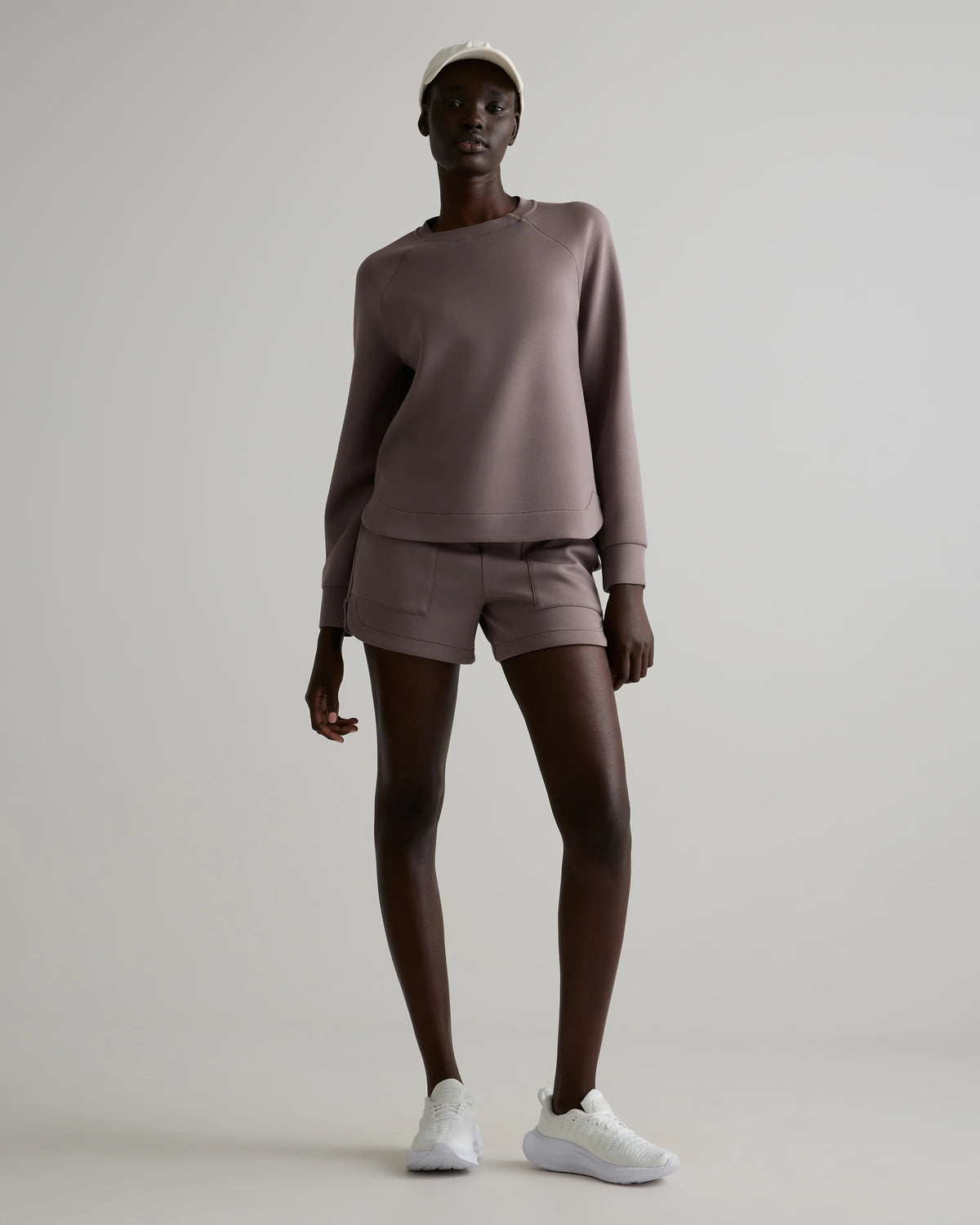 CloudComfort Crewneck Sweatshirt - XS / Pebble Beige