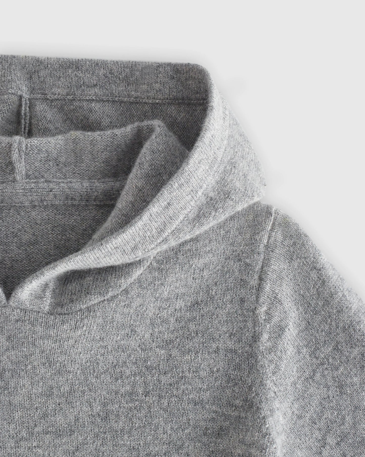 Washable Cashmere Hoodie - 2T / Oatmeal