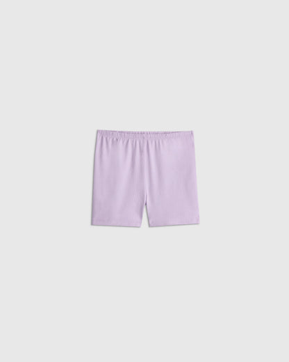 Organic Cotton Cartwheel Shorts - 2T / Bright Blush