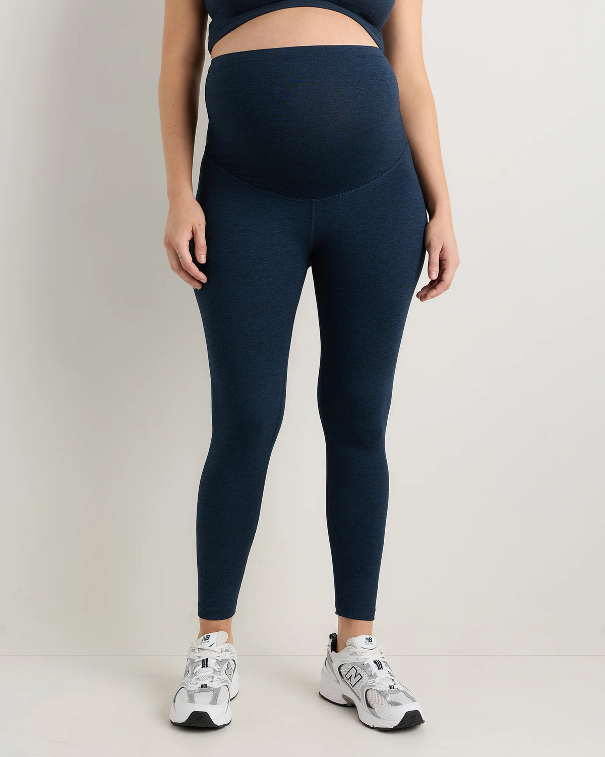 Ultra-Soft Maternity Legging - XS / Heather Black