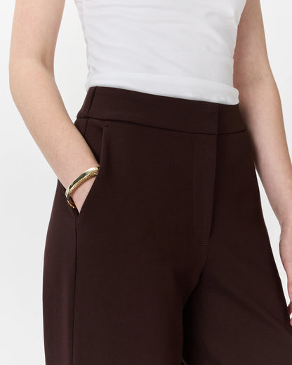 Ultra-Stretch Ponte Trouser - 0 / Navy