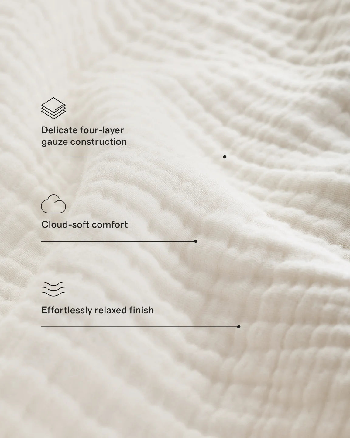 Organic Cotton Gauze Duvet Cover - Twin / Dried Sage