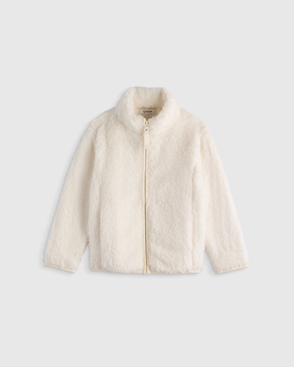 Recycled Sherpa Fleece Jacket - 2T / Ivory