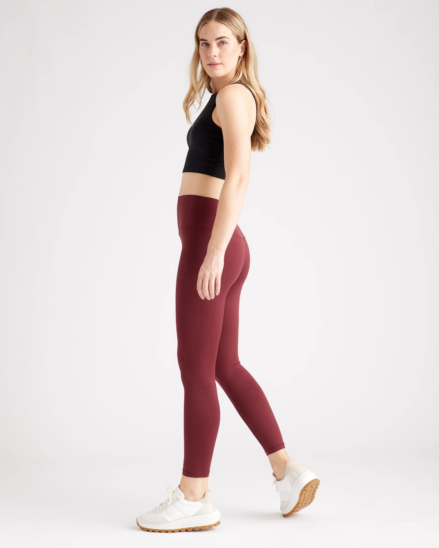 Ultra-Soft High-Rise Legging - XS / Heather Oatmeal