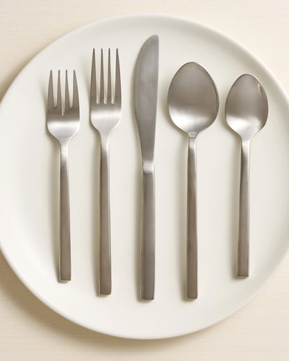 Arezzo 20 Piece Flatware Set - One Size / Polished Stainless Steel