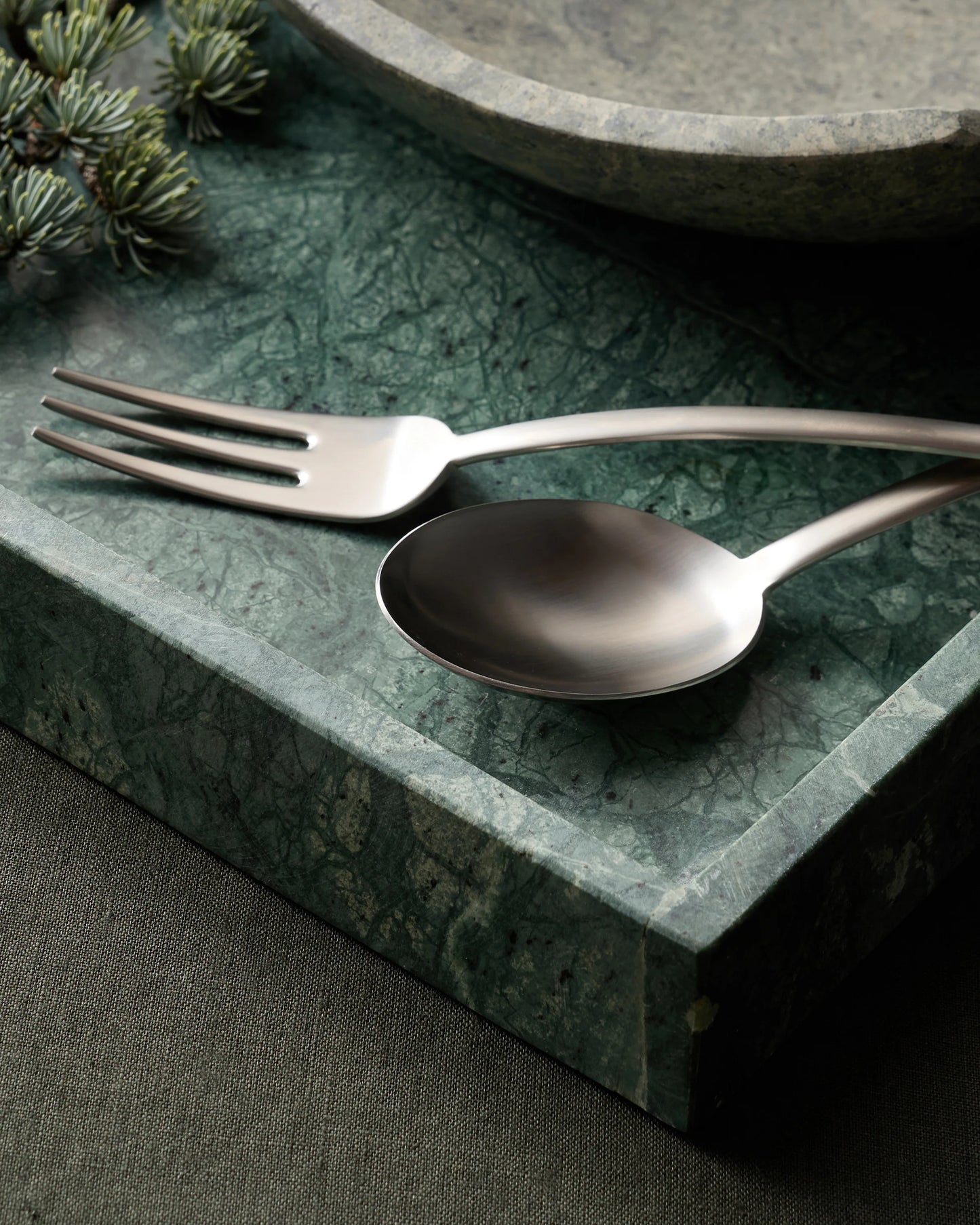 Due 2-Pc Serving Utensil Set by Mepra - One Size / Polished Stainless Steel