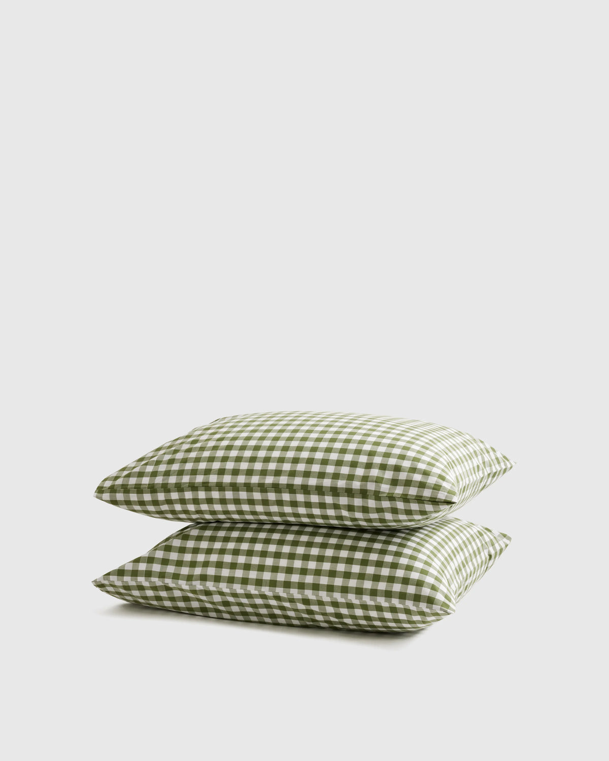 Organic Crisp Percale Pillowcase Set - Standard / White