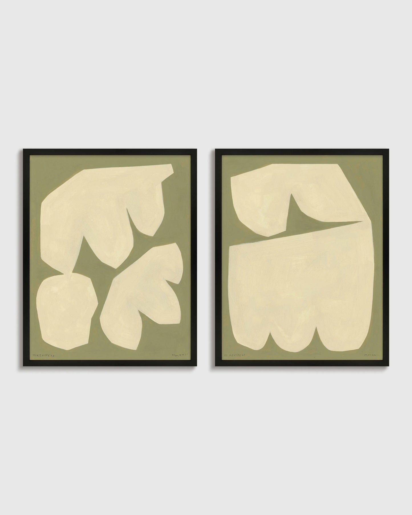 Drift by Michael Kempen (Set of 2) - 17.25"x21.25" / Maple