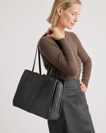 Vivienne Work Tote - One Size / Soft Ivory