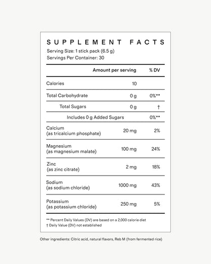 Recovery Zero Sugar Hydration - One Size / Variety Pack