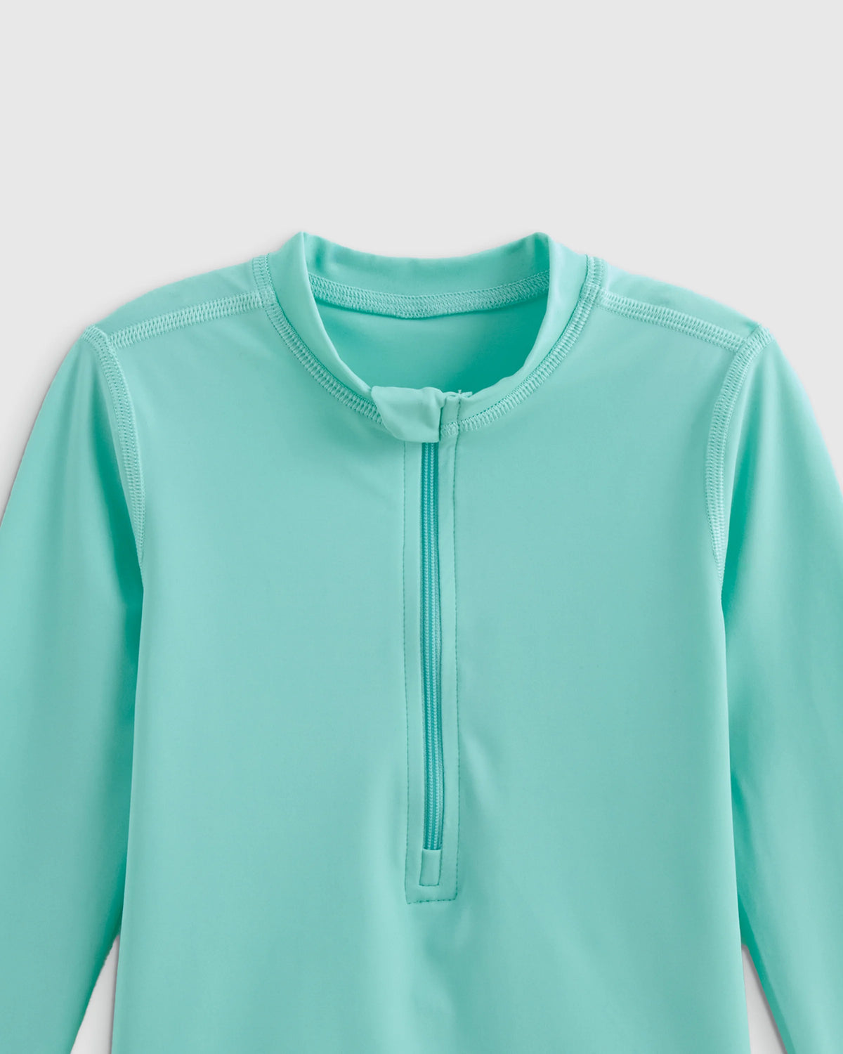 Long Sleeve Zip-Up Rash Guard - 2T / Yellow