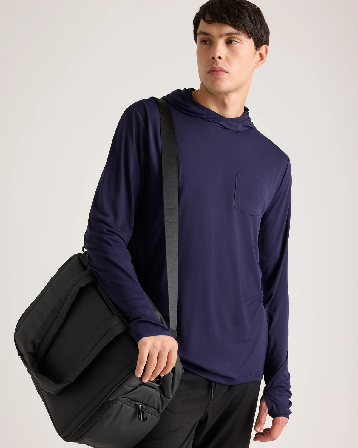 Ultra-Light Performance Hoodie - S / Dark Heather Grey