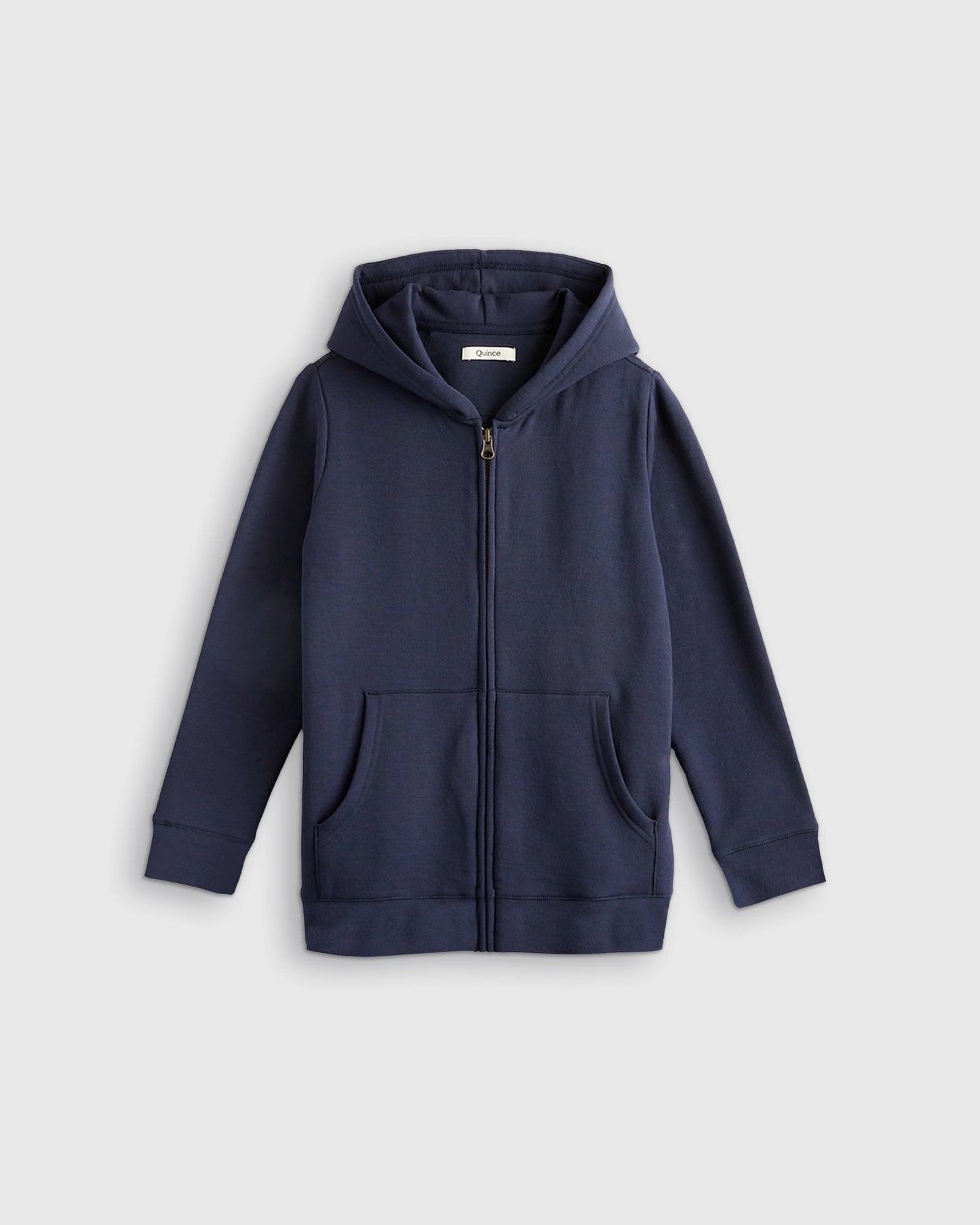 SuperSoft Fleece Zip Up Hoodie - 2T / Soft Sage