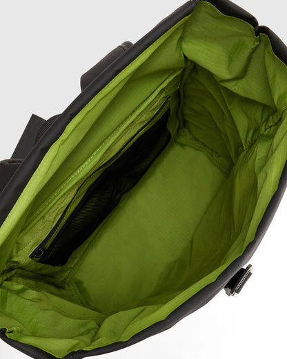 Weather Proof Roll-Top Backpack - One Size / Navy