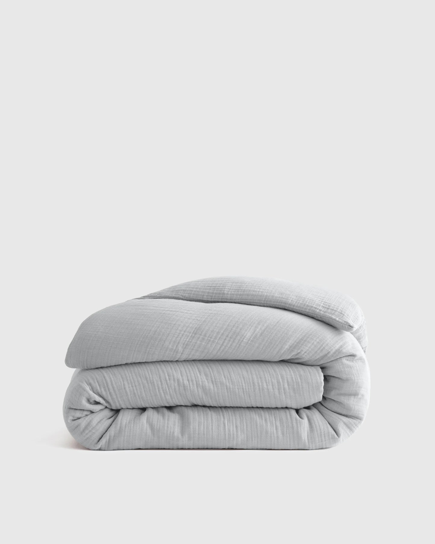 Organic Cotton Gauze Duvet Cover - Twin / Dried Sage