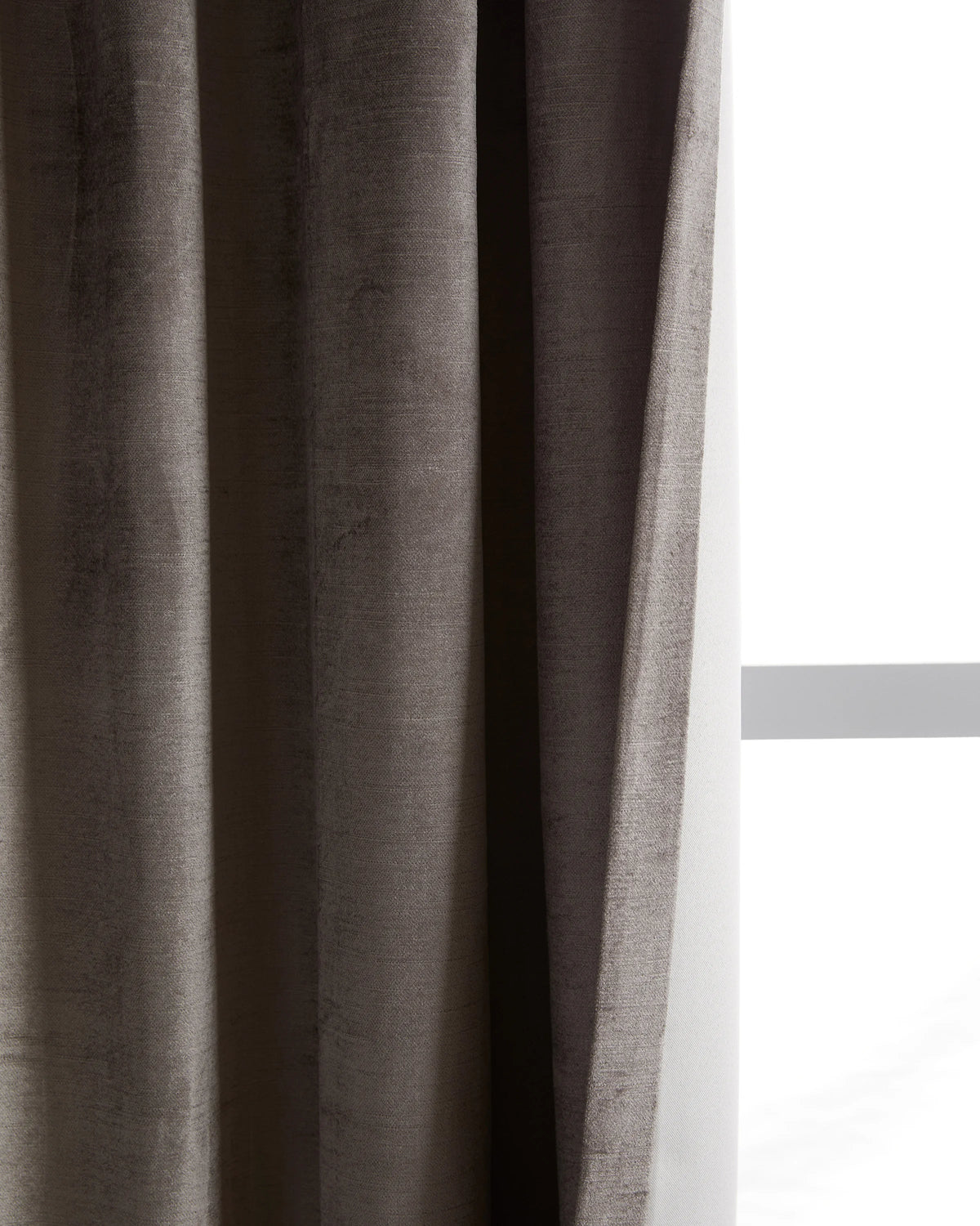 Luster Velvet True Blackout Curtain - Single Panel - 48x84 / Champagne