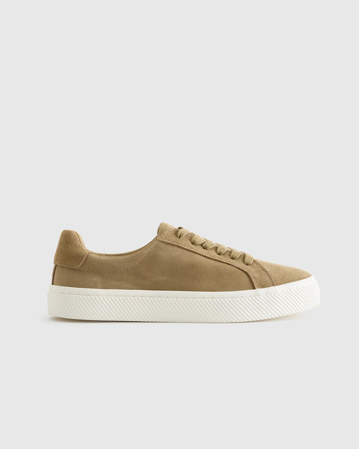 Italian Suede Everyday Sneaker - 5 / Black