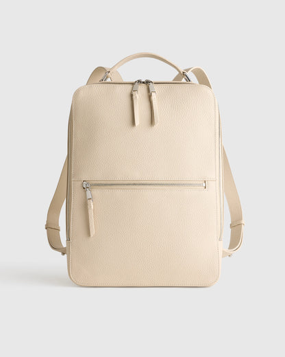 Marlow Laptop Backpack - One Size / Soft Ivory