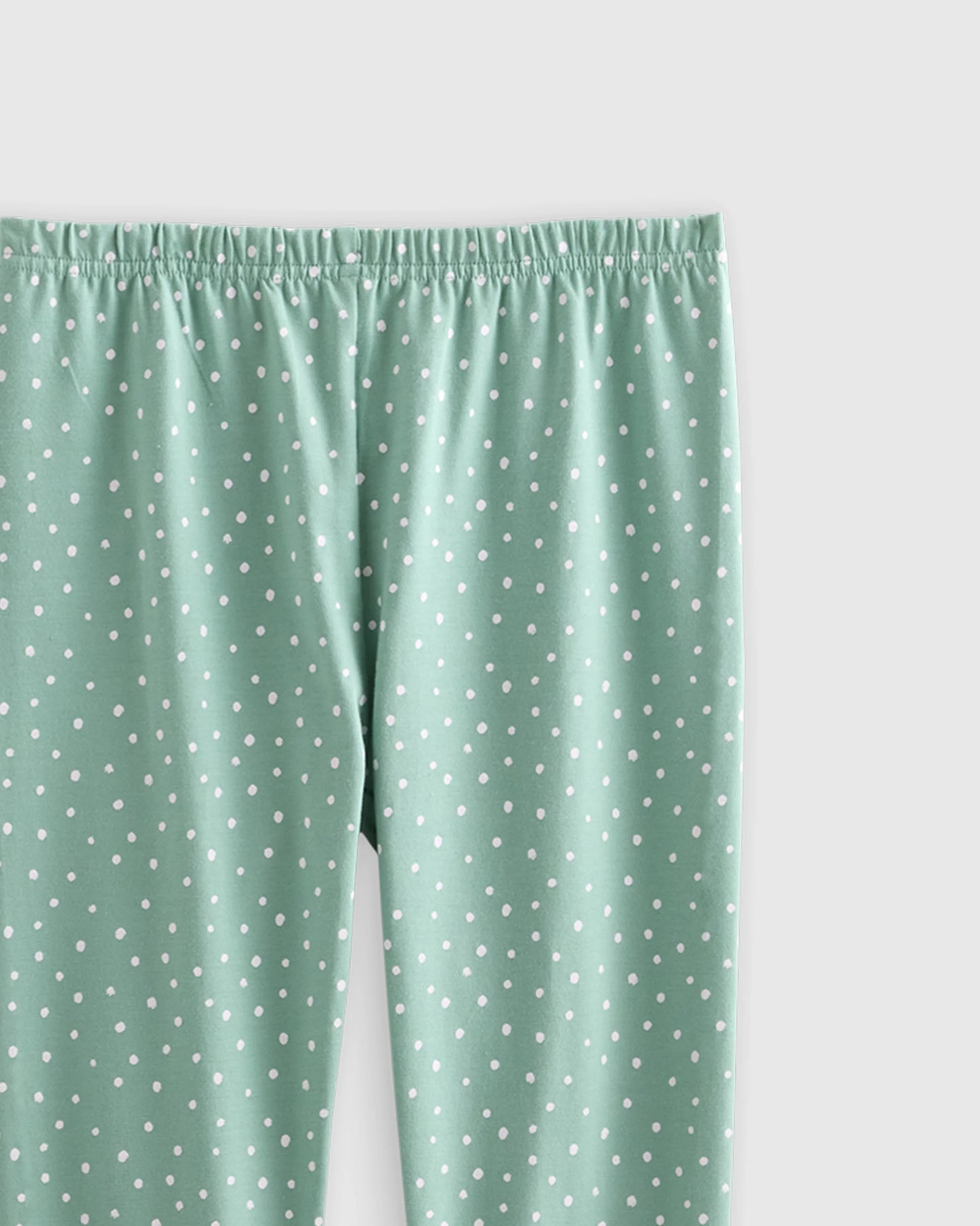 Organic Cotton Leggings - 6 / Red