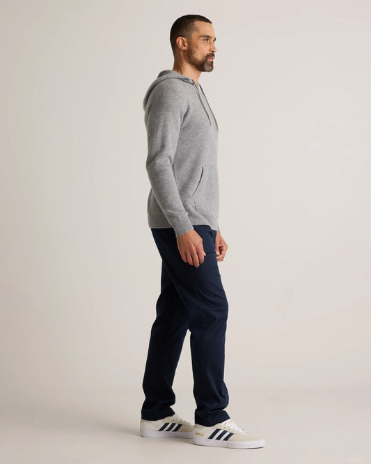 Mongolian Cashmere Pullover Hoodie - XS / Sea Spray Green