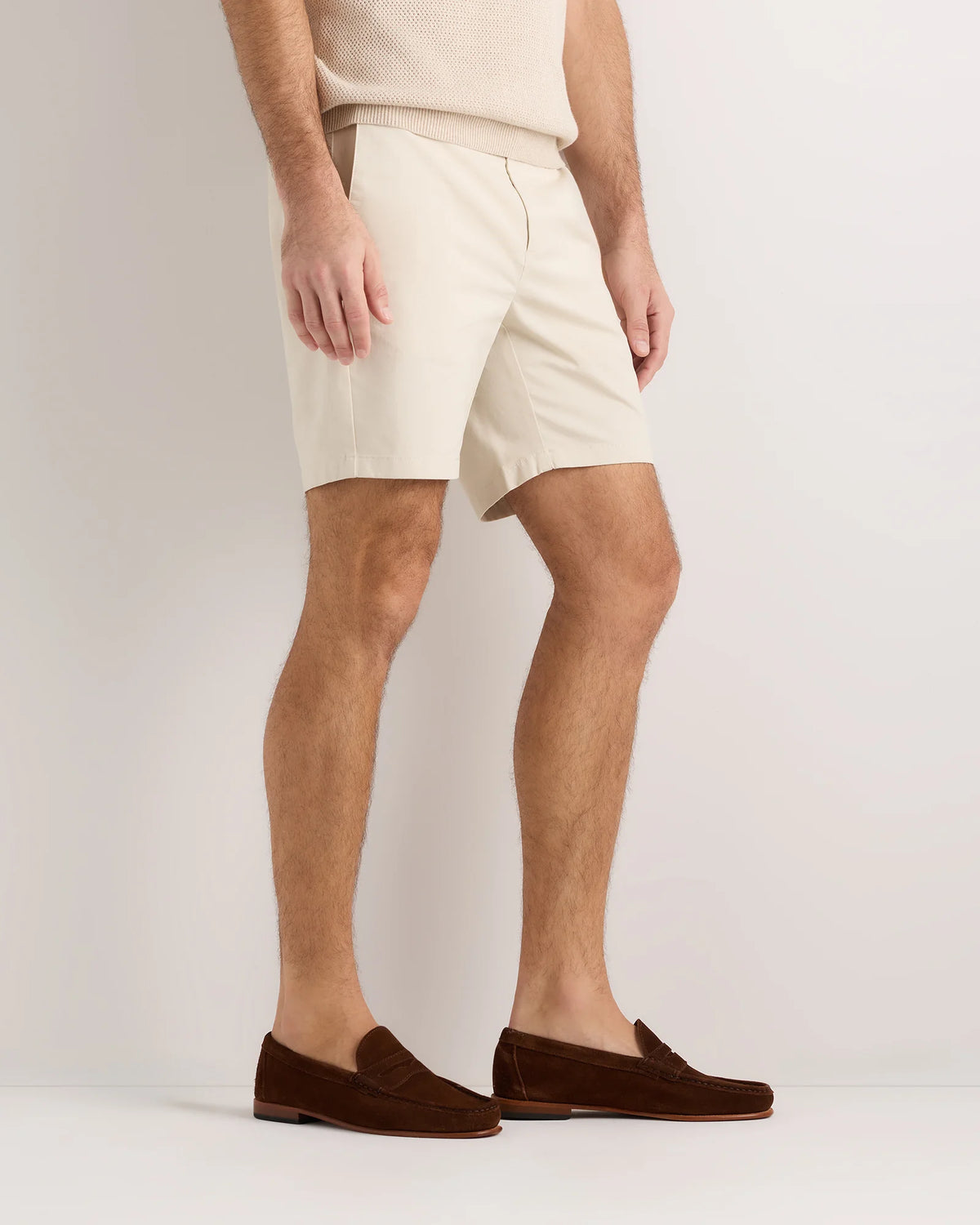 Essential Suede Penny Loafer - 7 / Whiskey