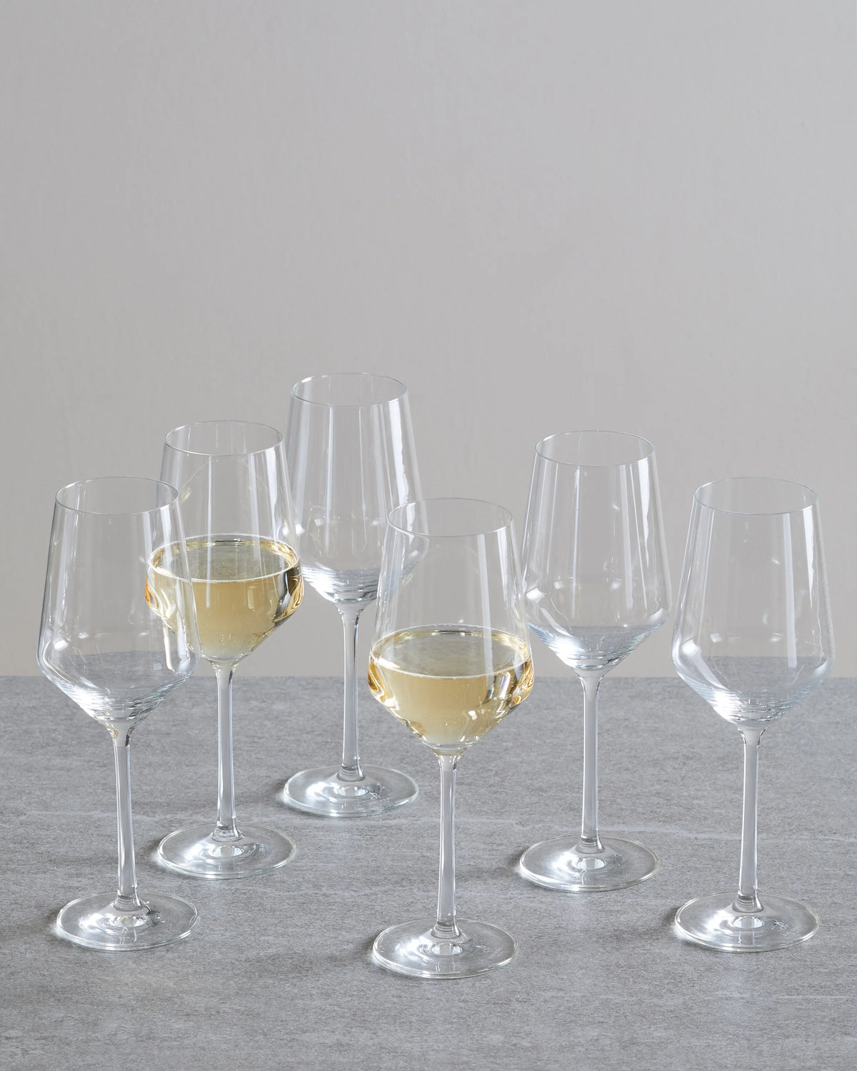 Pure White Wine Glass (Set of 6) - One Size / No Color