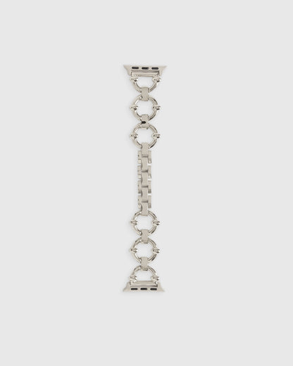 Stainless Steel Chain Link Smartwatch Band - 38mm - 42mm / Gold