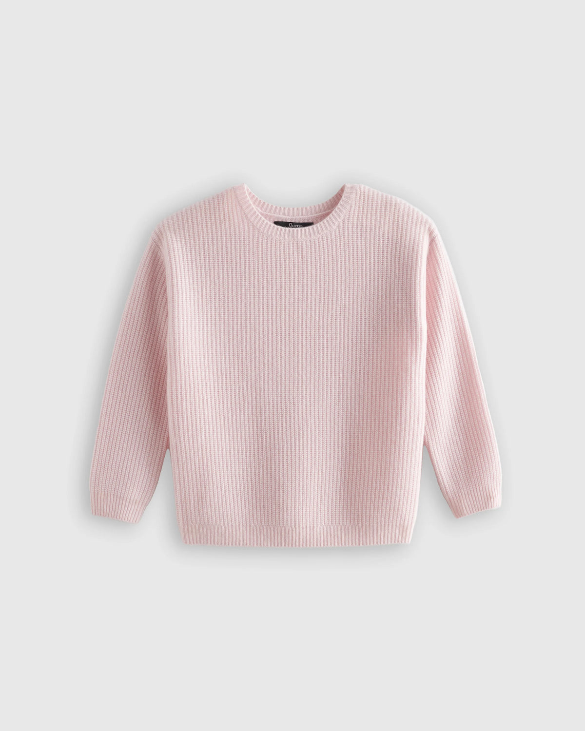 Washable Cashmere Fisherman Tunic Sweater - 6 / Oatmeal