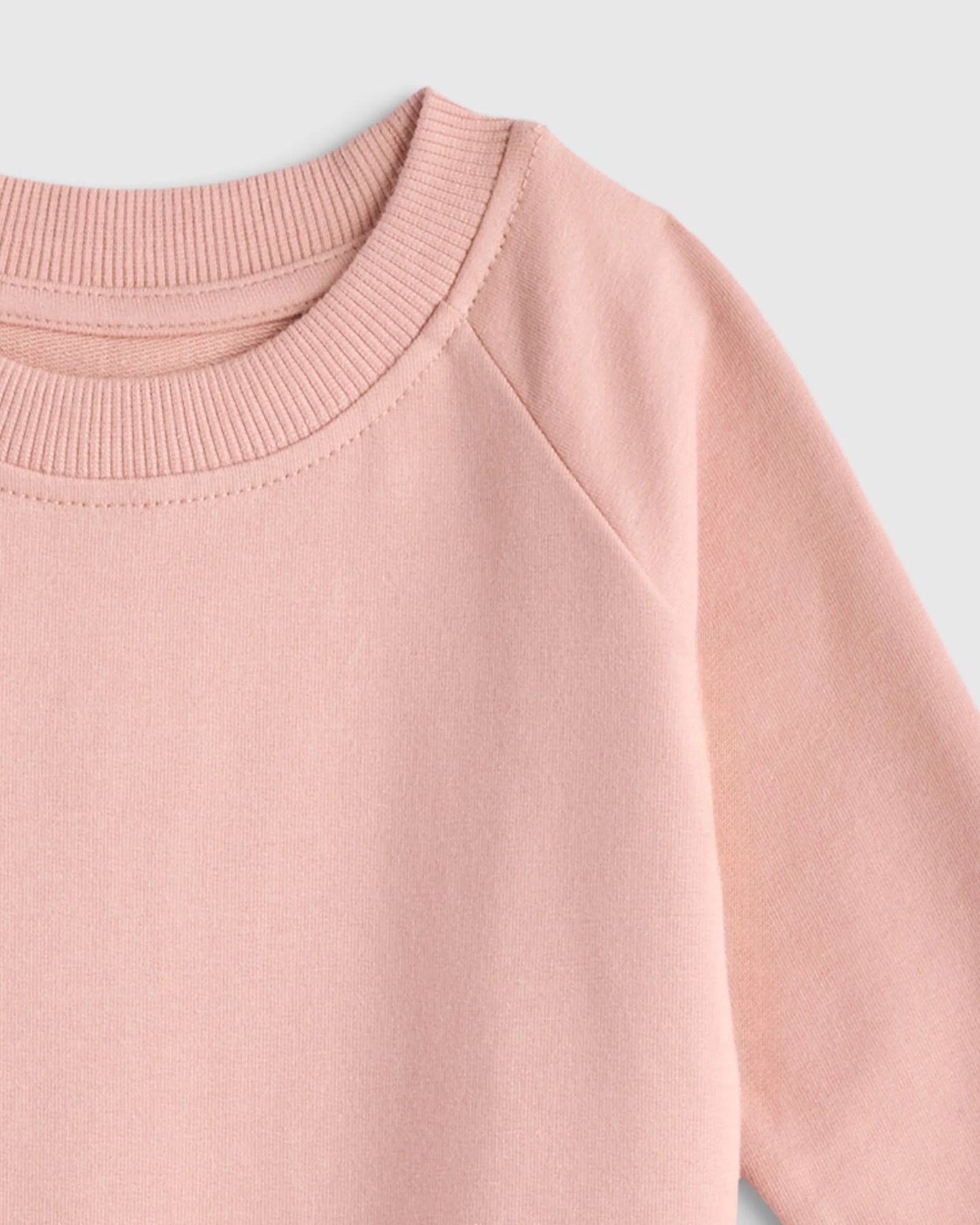 Organic Cotton French Terry Crew Neck Sweatshirt - 3-6M / Blue Stars