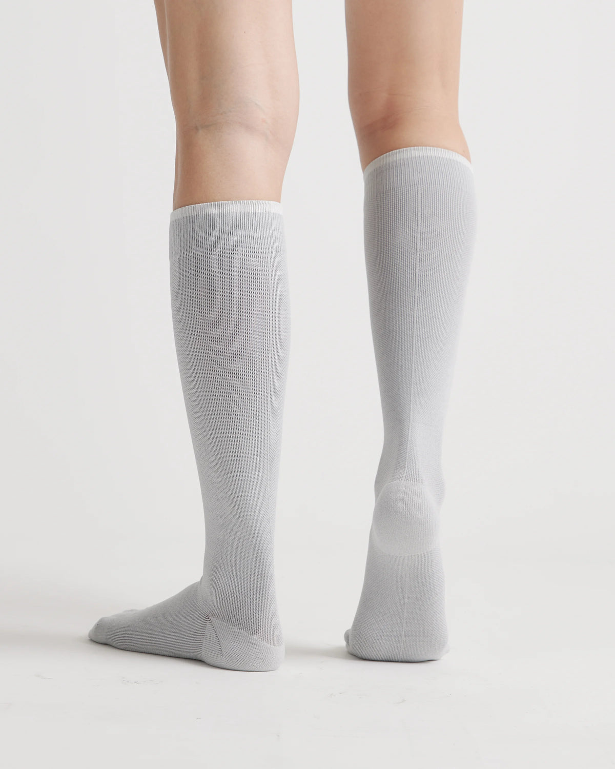 Recycled Maternity Compression Socks 3-Pack - L / White/Black/Grey