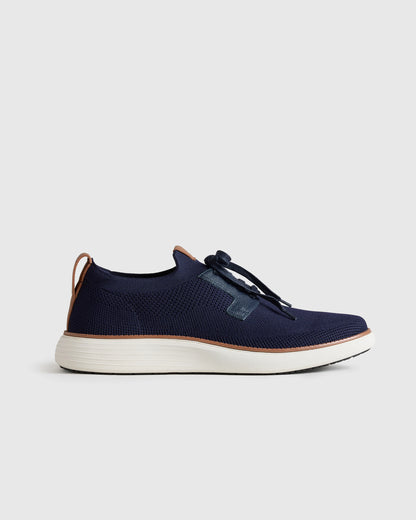 Engineered Knit Derby Sneaker - 7 / Black