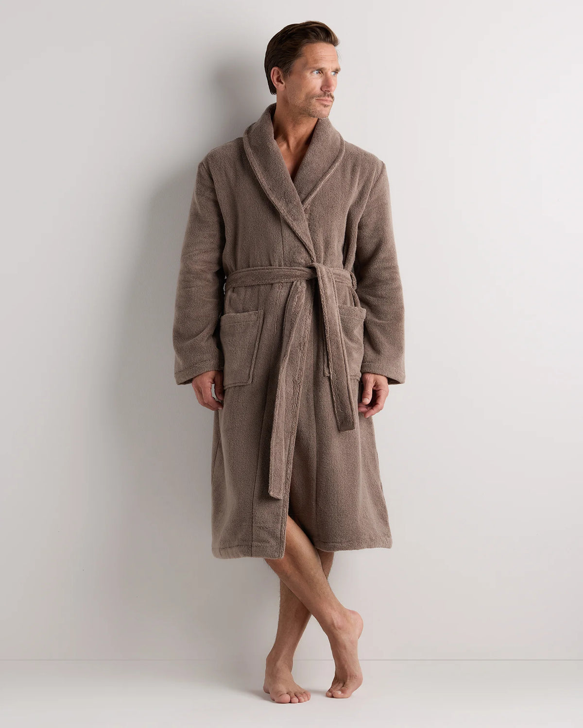 Turkish Cotton Terry Robe - XS / White