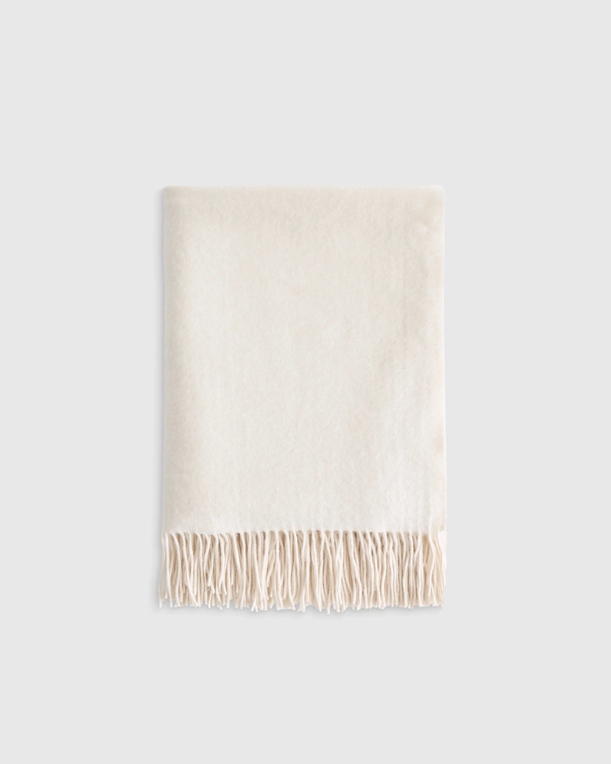 Mongolian Cashmere Throw - 50x60 / Heather Grey