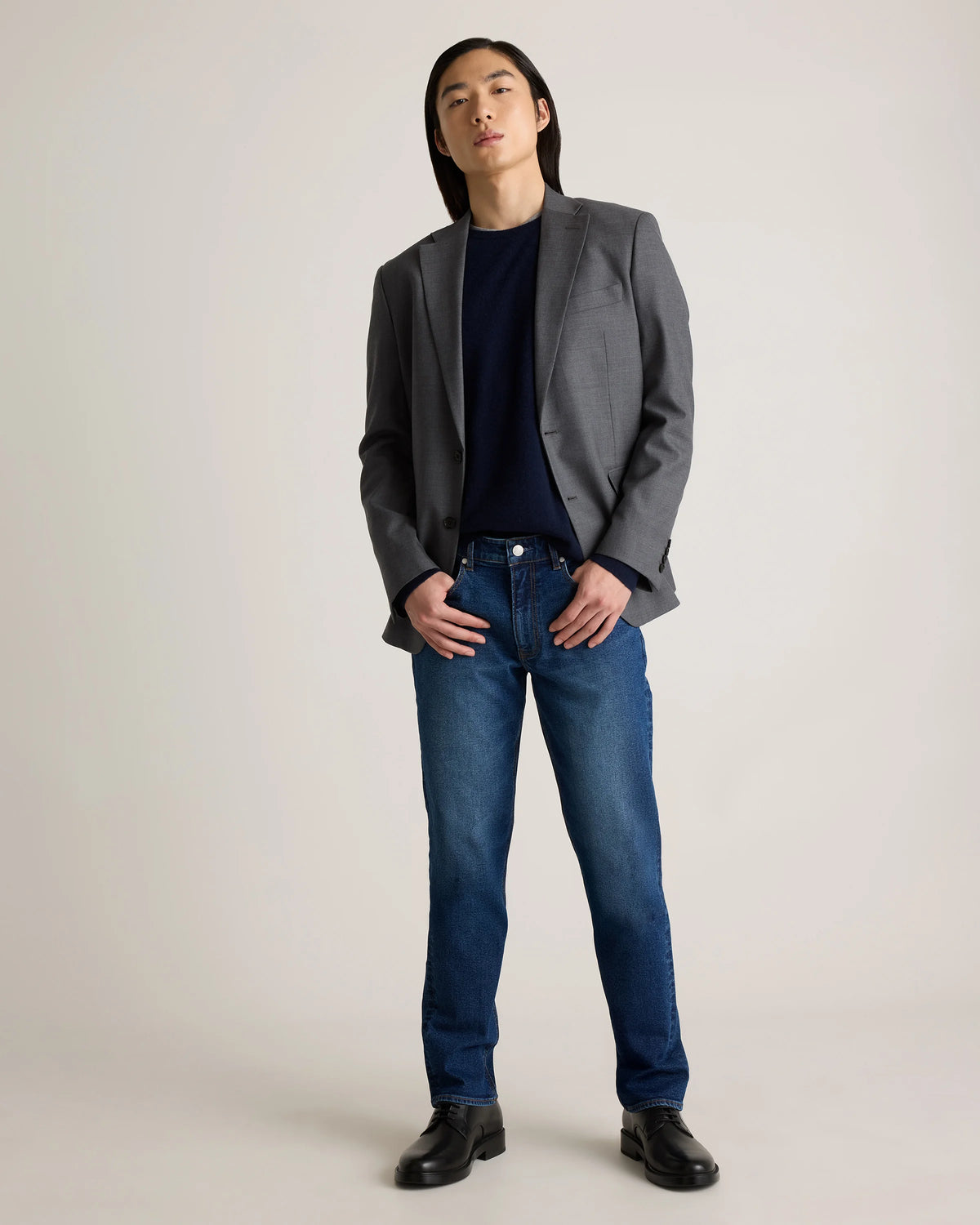Warren Stretch Straight Jeans - 30X30 / Arctic Blue