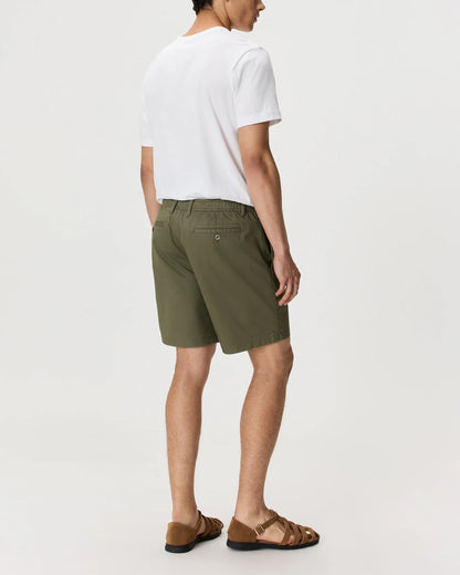 Organic Stretch Cotton Pull On Chino Shorts - 7" - XS / Sand Dune