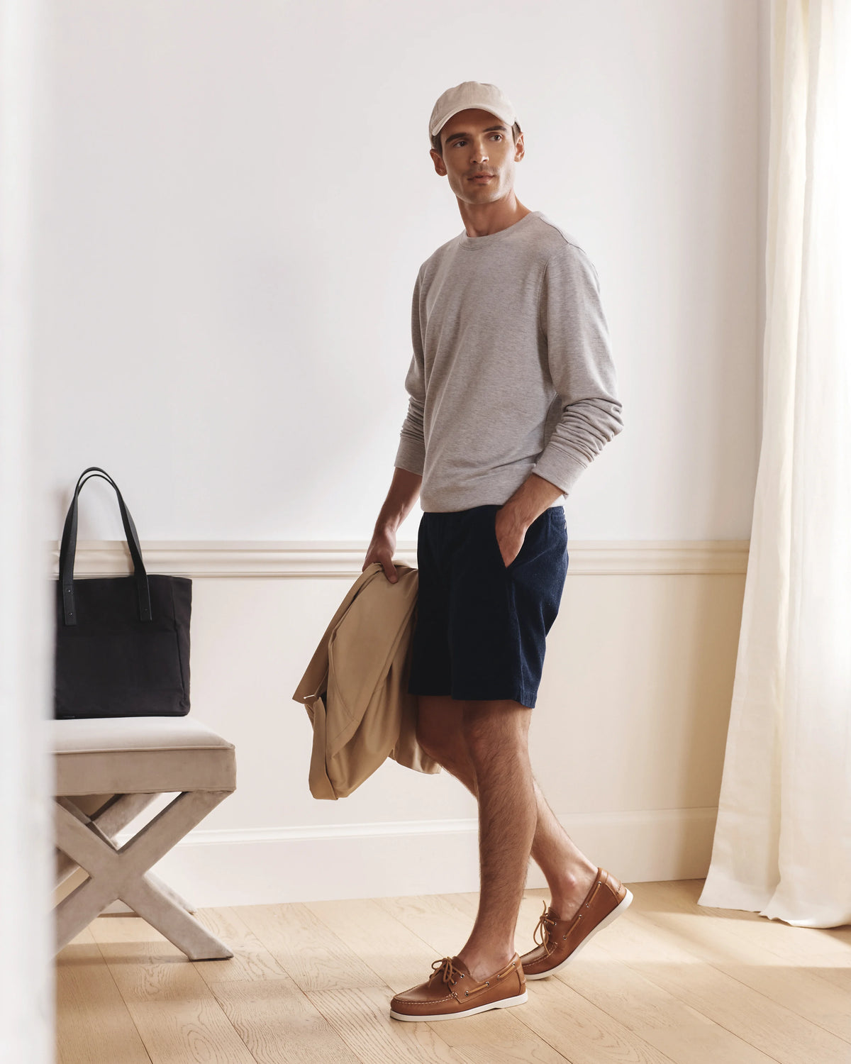Supersoft Fleece Crew - XS / Heather Oatmeal