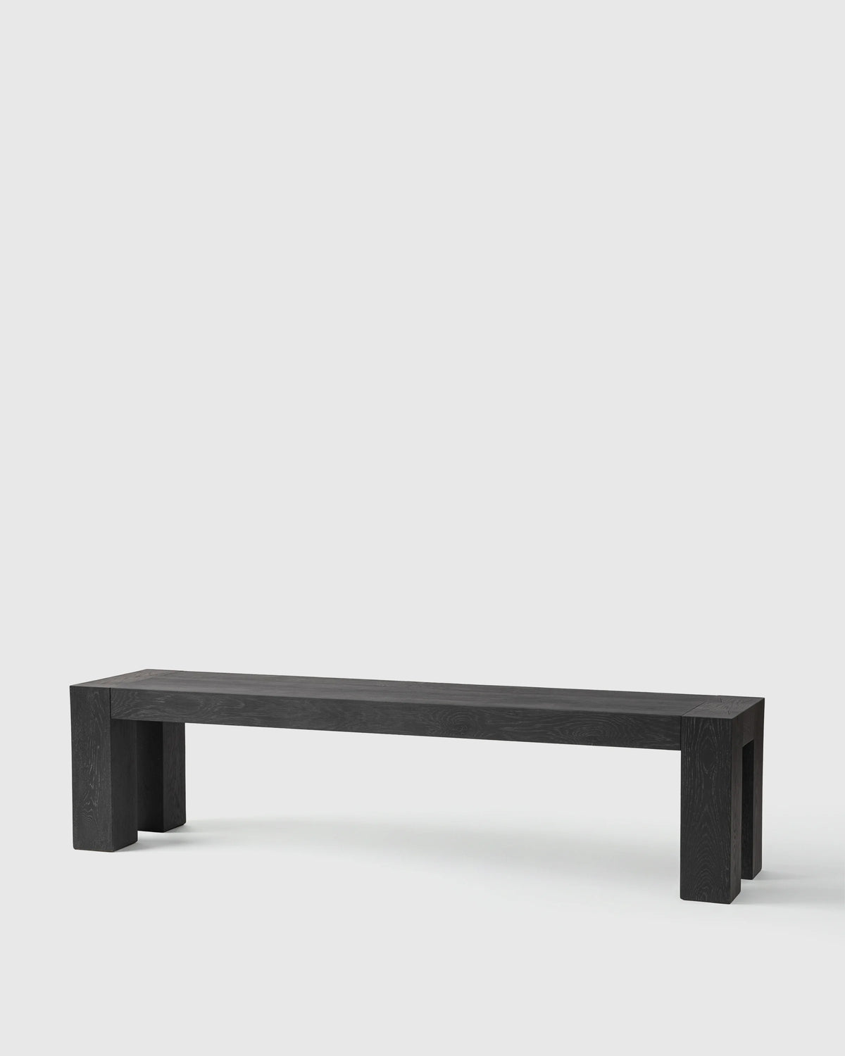Reclaimed Oak Parsons Dining Bench - One Size / Weathered Oak