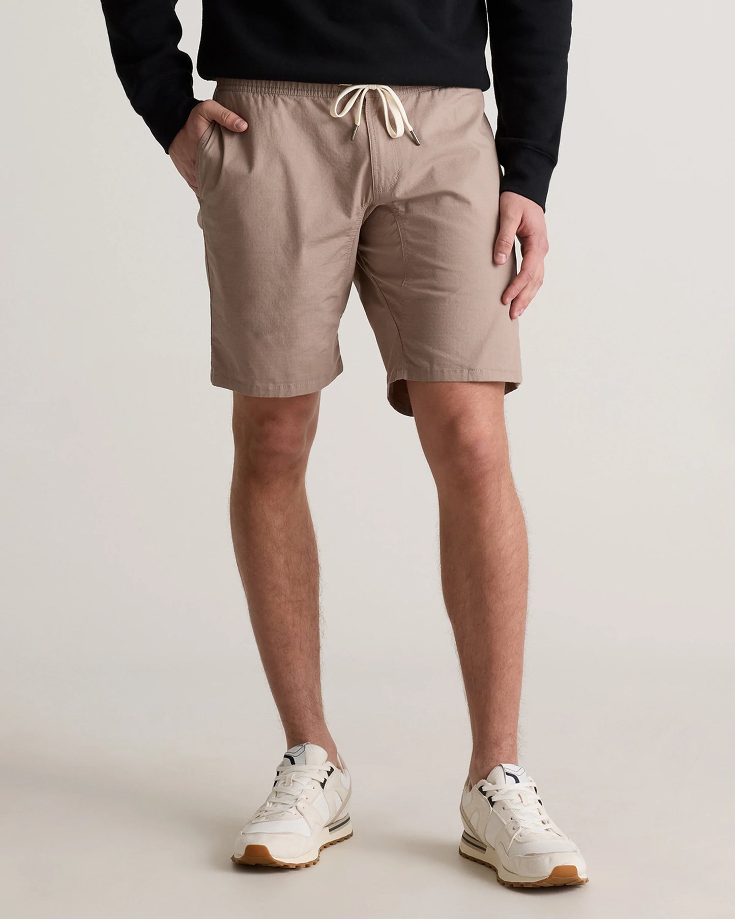 Organic Stretch Ripstop Shorts - 10" - S / Morel Grey