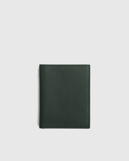 Nappa Leather RFID Blocking Passport Holder - One Size / Cherry Red