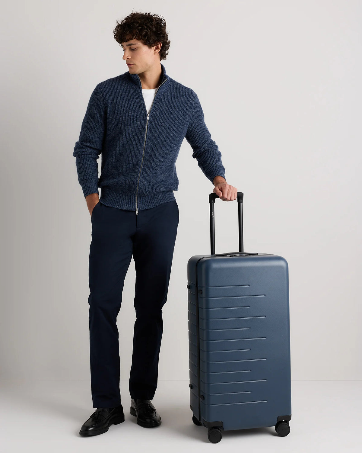 Trunk Check-In Suitcase - One Size / Black