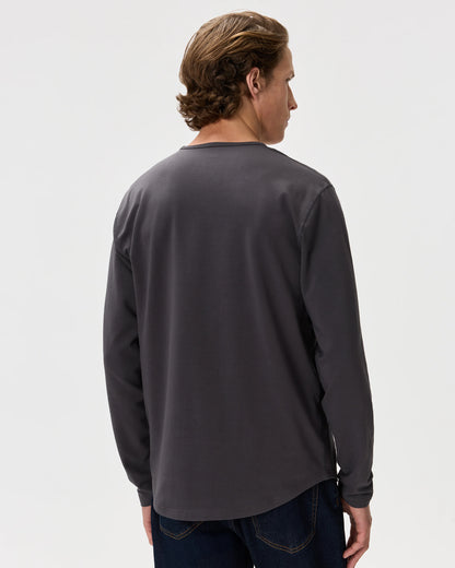 Flex Curve Long Sleeve Tee (3-Pack) - S / Black