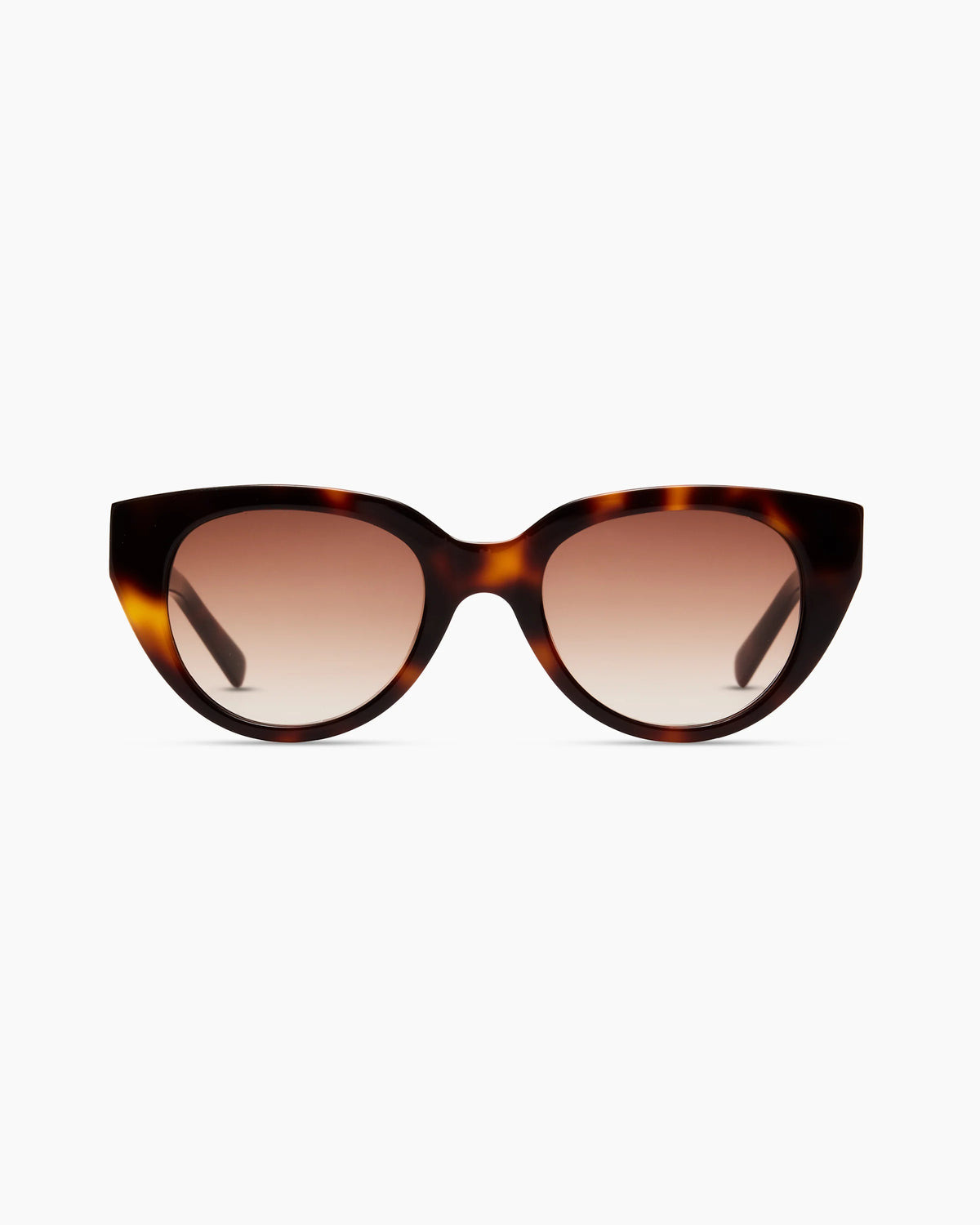 Capri Polarized Acetate Sunglasses - Standard / Black with Grey Gradient lens