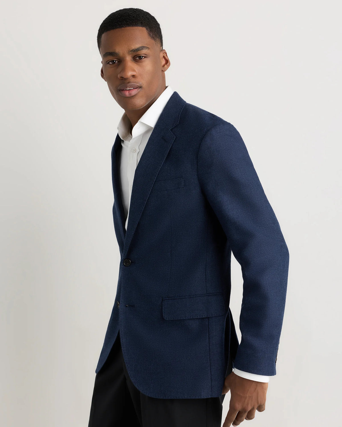 Organic Cotton Cashmere Blazer - S / True Black