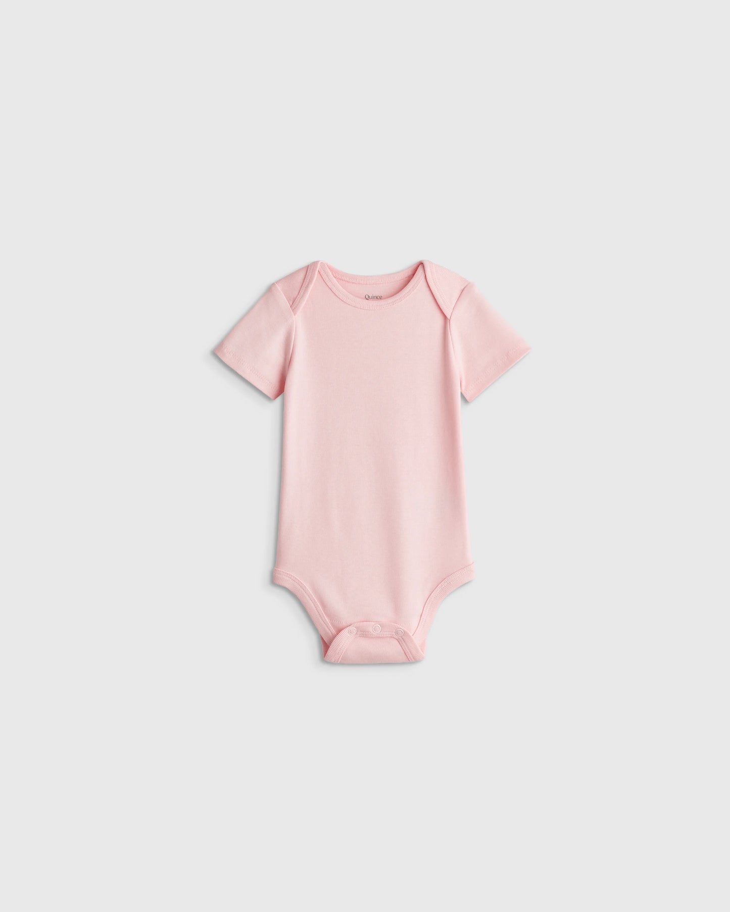 100% Organic Cotton Short Sleeve Bodysuit - 0-3M / Safari