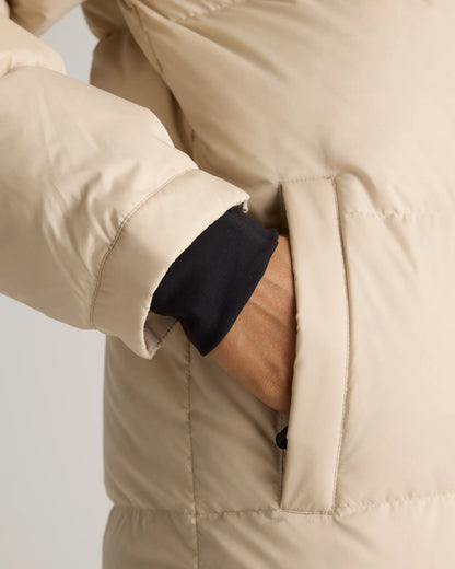 Responsible Down Long Puffer Jacket - XS / Black