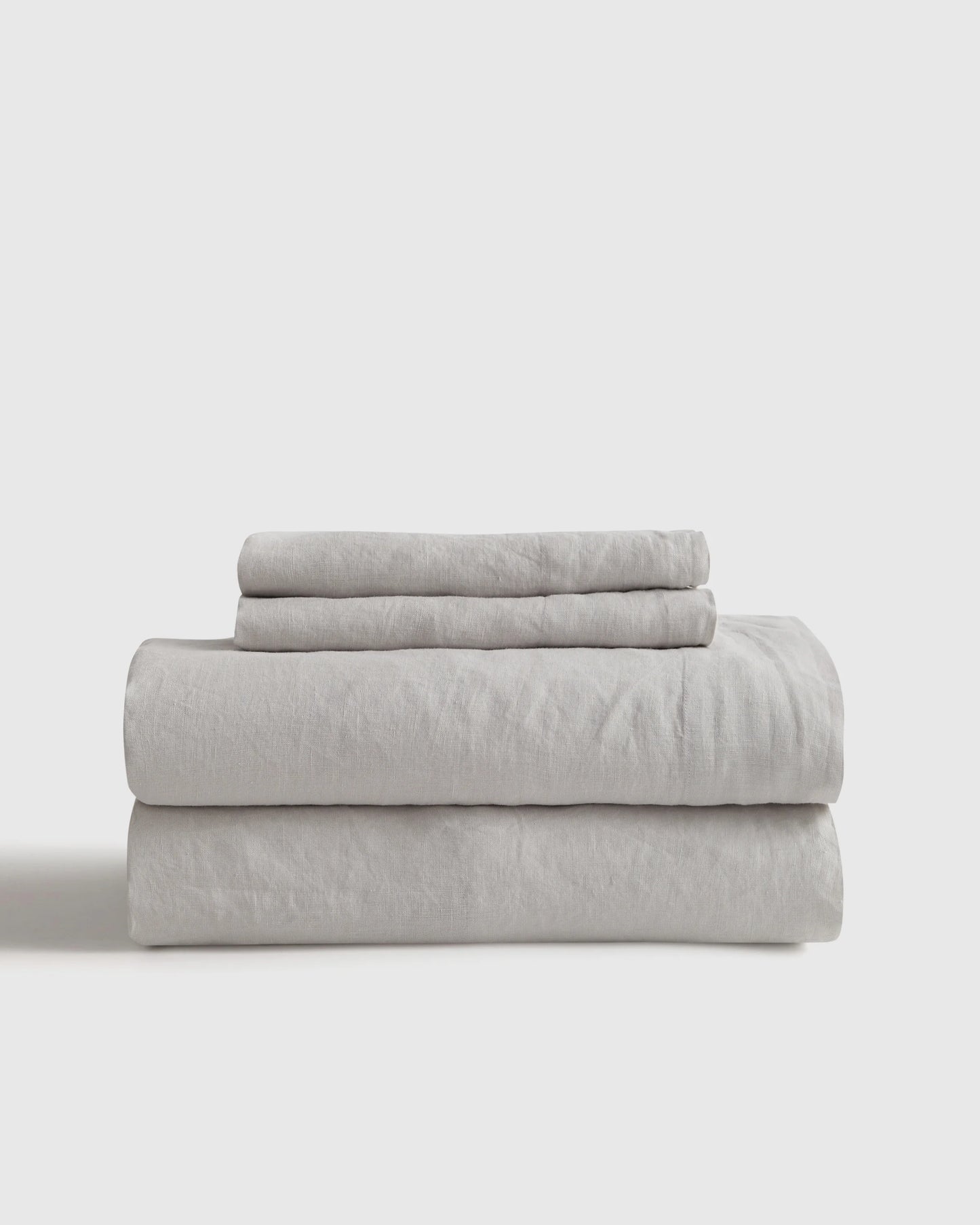 European Linen Sheet Set - Twin / Peach