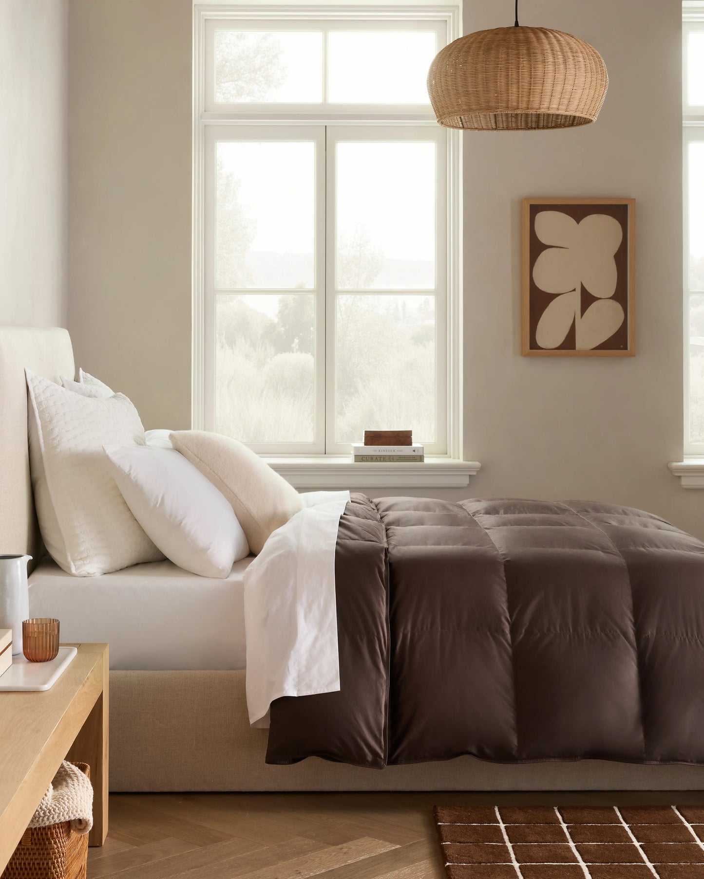 Premium Sateen Down Alternative Comforter - Twin / Sedona