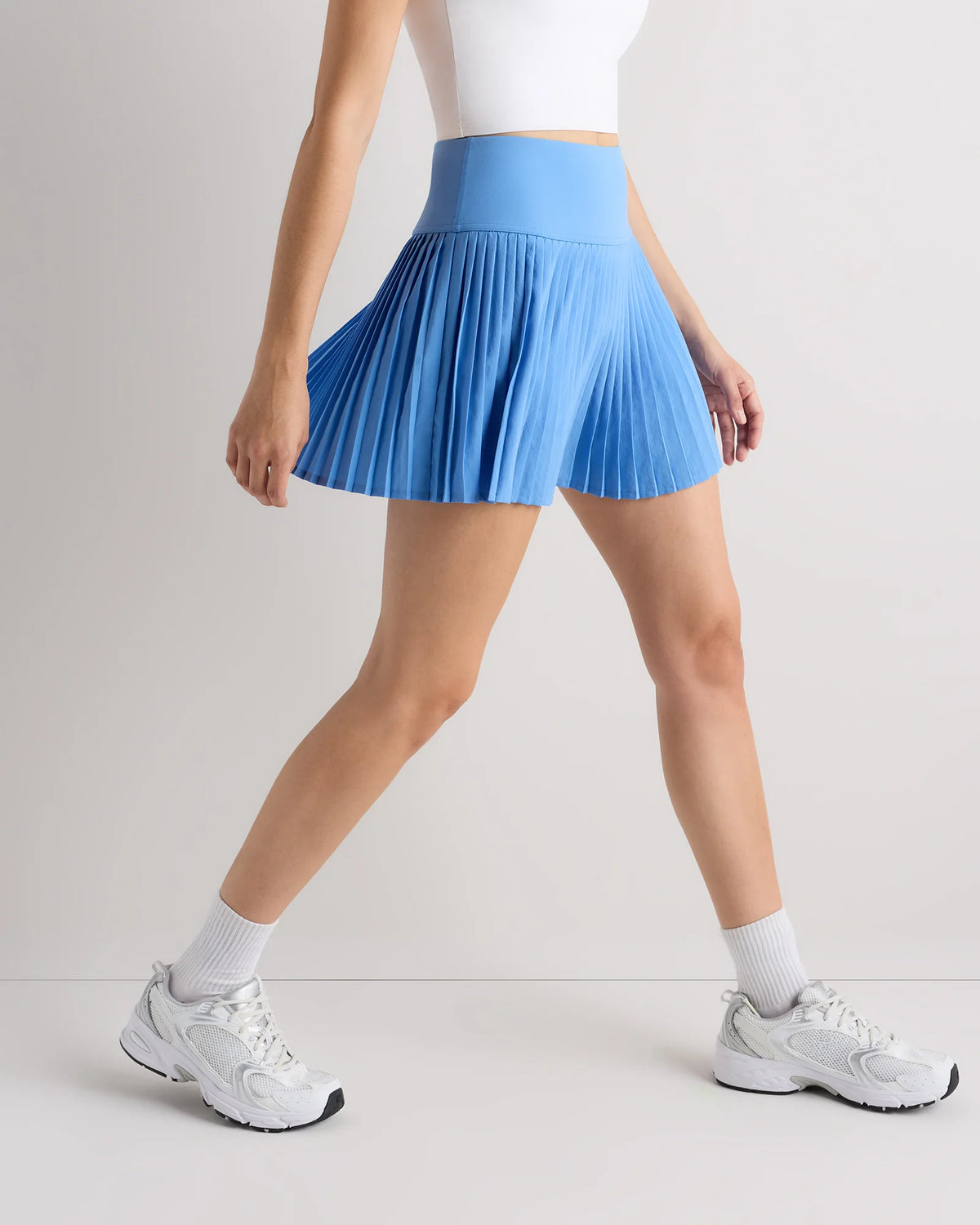 Court Sport Pleated Tennis Skirt - XS / Azul Blue