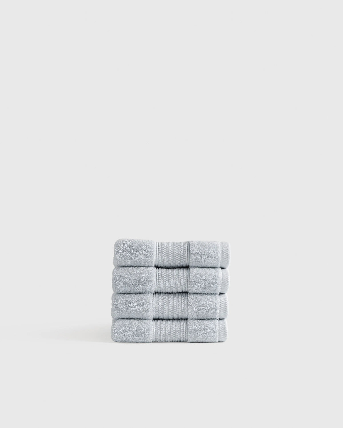 Classic Organic Turkish Cotton Washcloth (Set of 4) - One Size / White